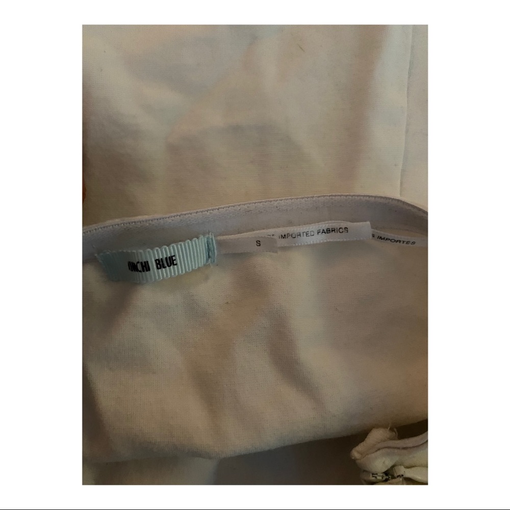 Strapless White Mini Dress - Picture 3 of 3